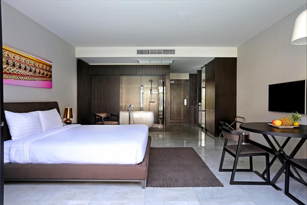 S Ratchada Leisure Hotel - Sha Plus Bangkok Exteriör bild Deluxe Room