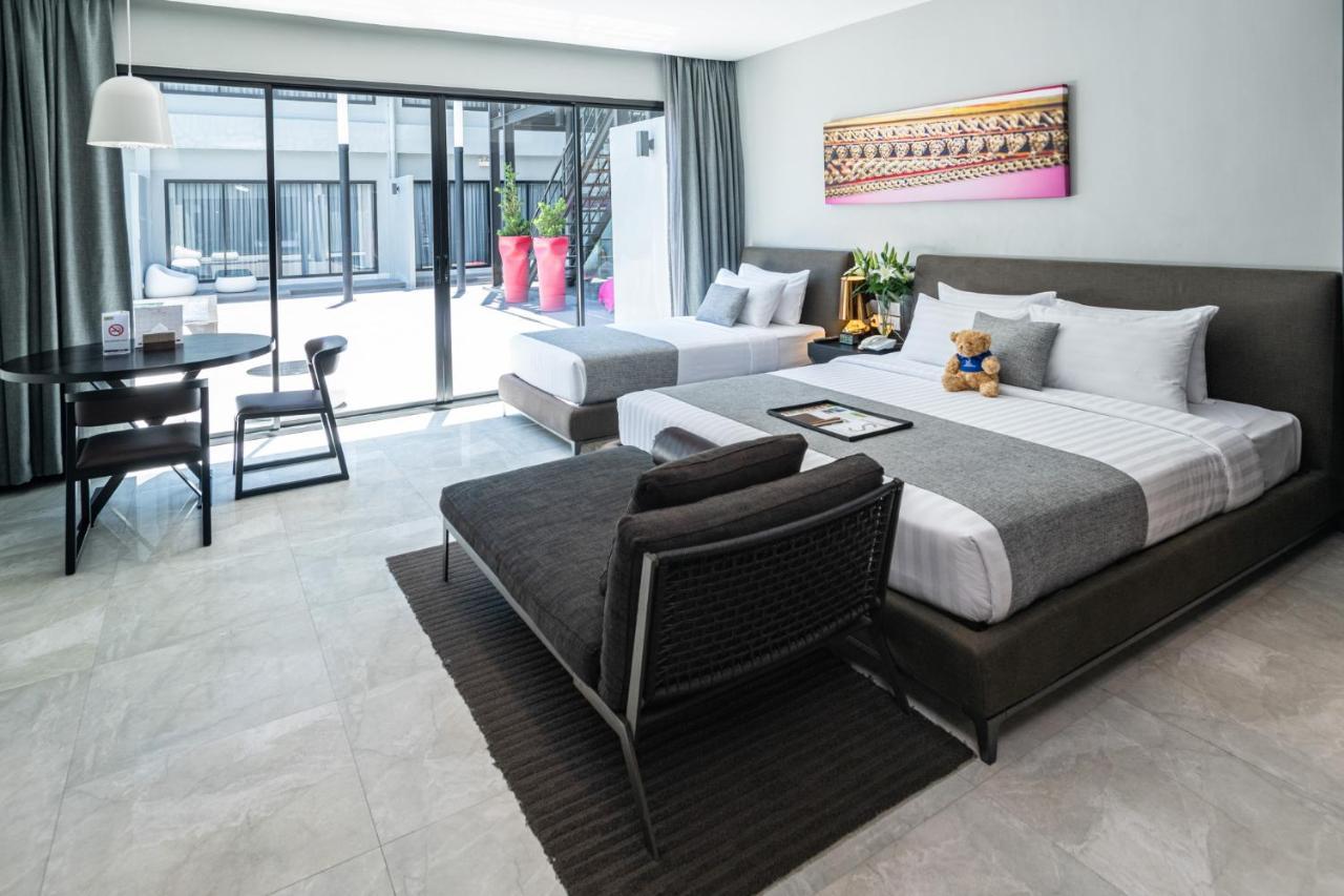 S Ratchada Leisure Hotel - Sha Plus Bangkok Exteriör bild Deluxe Room