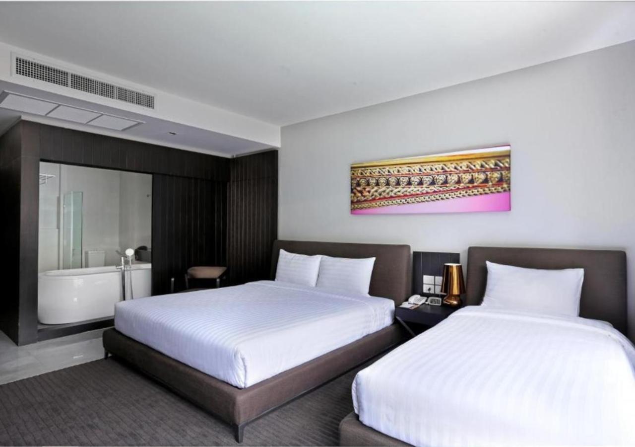 S Ratchada Leisure Hotel - Sha Plus Bangkok Exteriör bild